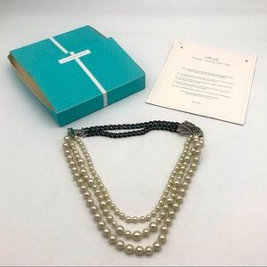 Stella & Dot Daisy Pearl Necklace Bracelet Combo